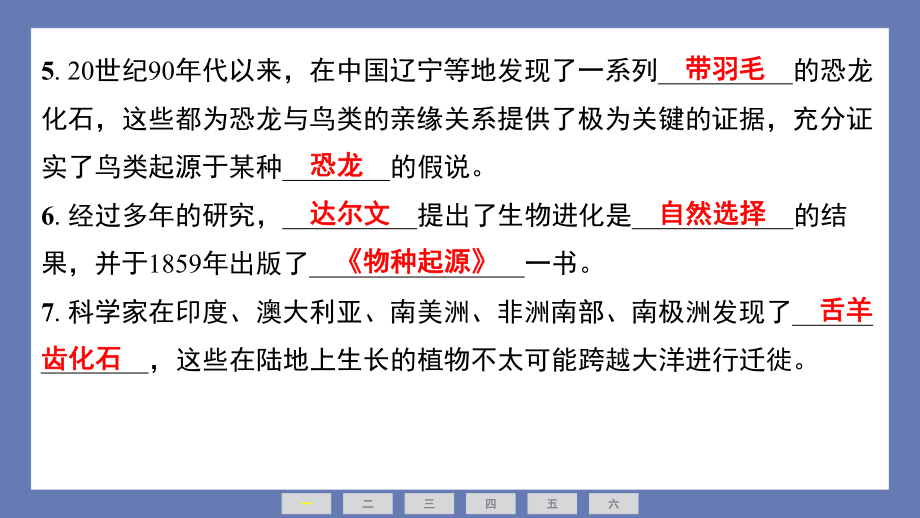 第三单元　化石的奥秘素养测评卷 课件 苏教版科学六年级上册.pptx_第3页