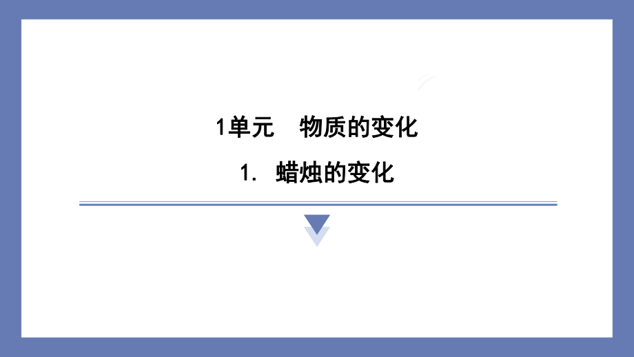 1.1蜡烛的变化 课件 苏教版科学六年级上册.pptx_第1页