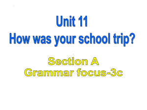 人教版英语七年级下册-Unit 11 Section A-Grammar focus-3c（课件）.pptx