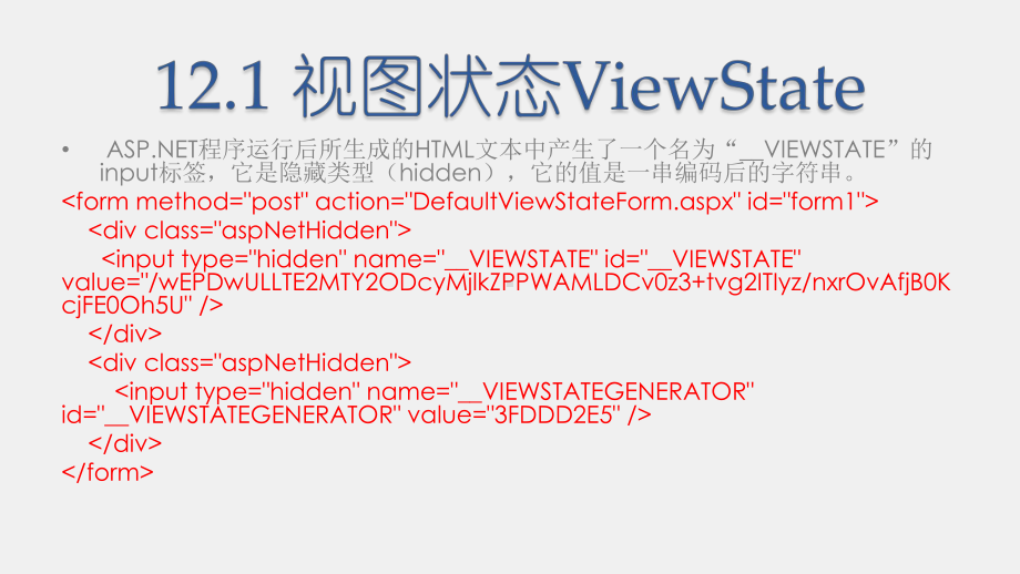 《商务网站设计与开发》课件第12章 ASP.NET状态管理.pptx_第3页