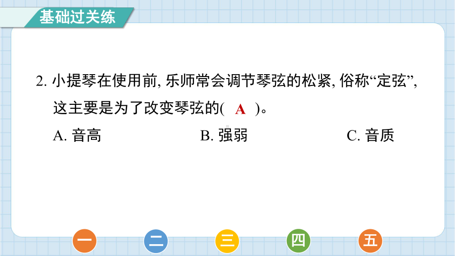 1.7让弦发出高低不同的声音 预习课件 2024-2025学年教科版科学四年级上册.pptx_第3页