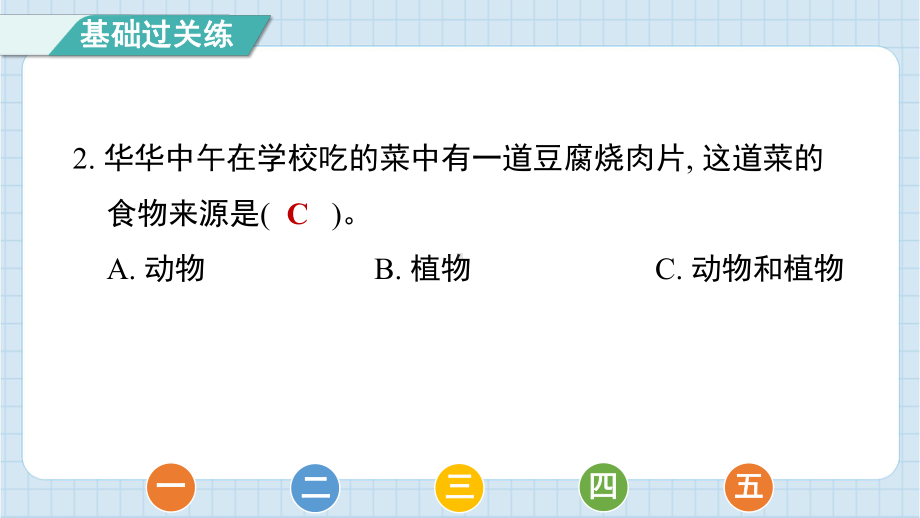 2.4一天的食物预习课件 2024-2025学年教科版科学四年级上册.pptx_第3页