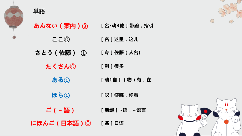 第7课 学校案内 会话 （ppt课件）--2024新人教版《初中日语》必修第一册 .pptx_第2页