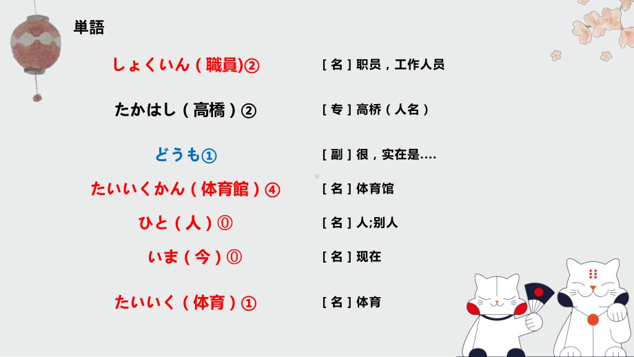 第7课 学校案内 会话 （ppt课件）--2024新人教版《初中日语》必修第一册 .pptx_第3页