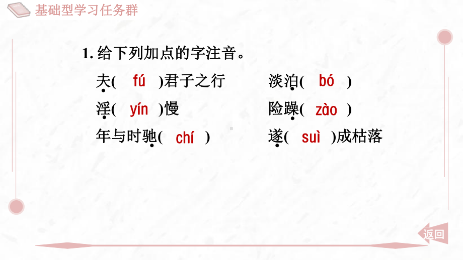 16 诫子书 训练提升课件 2024-2025-统编版（2024）七年级上册.pptx_第2页