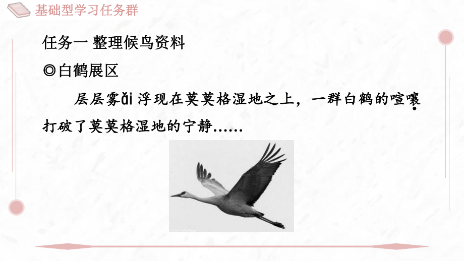 19 大雁归来 训练提升课件 2024-2025-统编版（2024）七年级上册.pptx_第3页