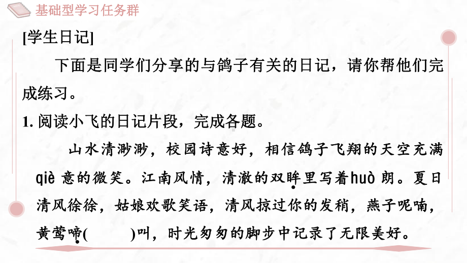 18 我的白鸽 训练提升课件 2024-2025-统编版（2024）七年级上册.pptx_第2页