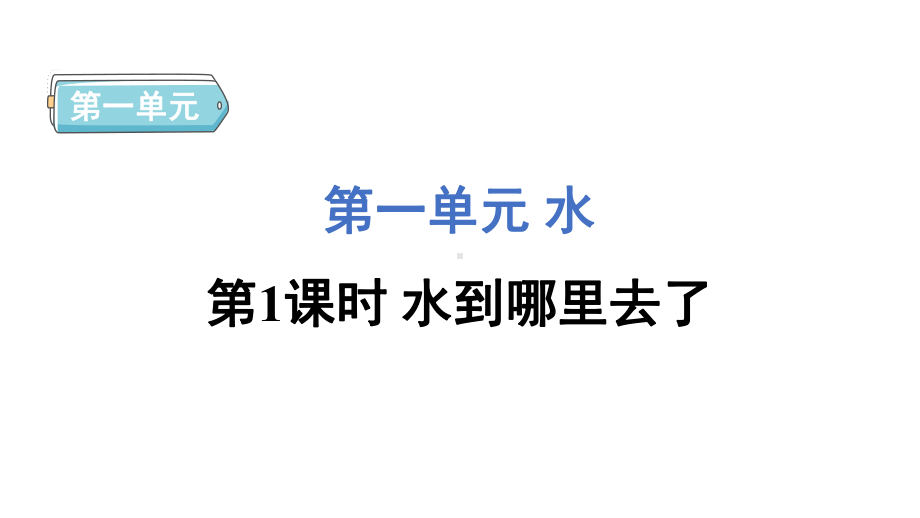 1.1水到哪里去了 训练课件 教科版科学三年级上册.pptx_第1页