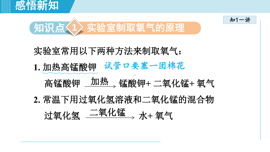 2.3 制取氧气 课件2024-2025学年 新人教版化学九年级上册.ppt_第3页