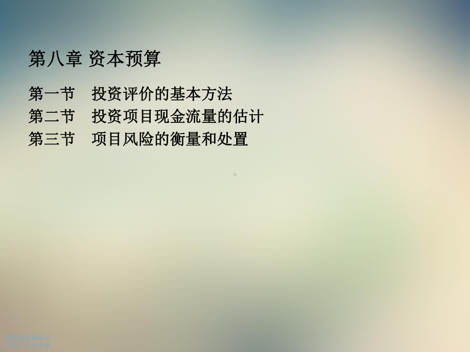 资本预算培训ppt课件.ppt（161页）_第2页