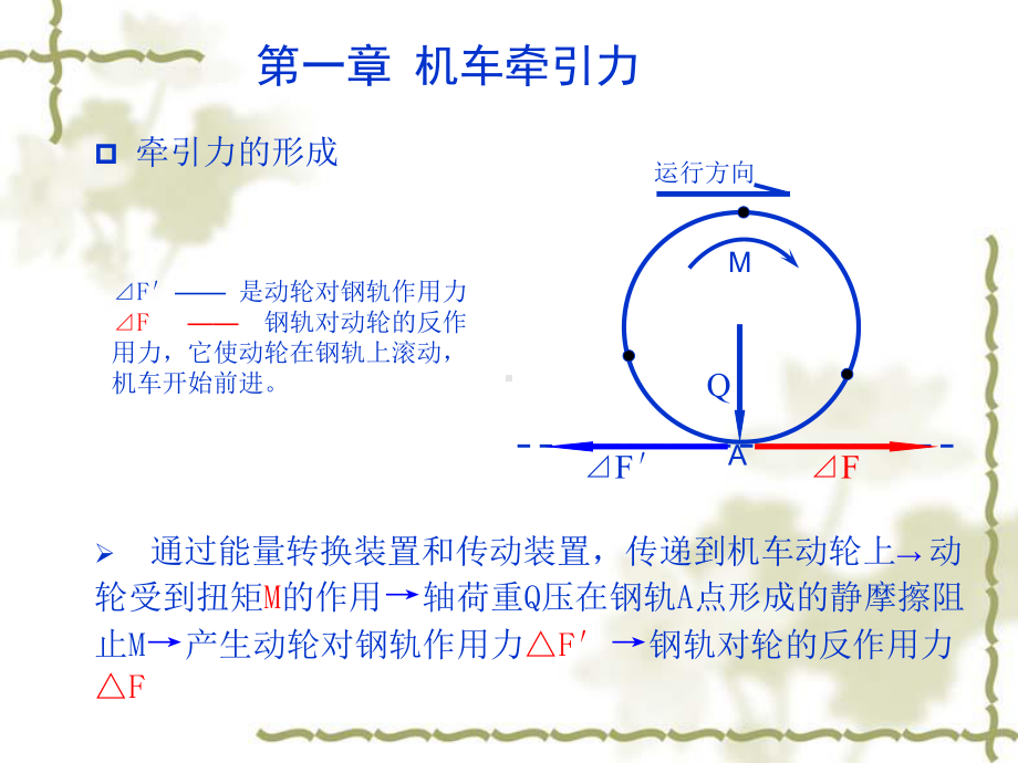 钢轨对轮的反作用力F机车牵引力课件.ppt（49页）_第2页