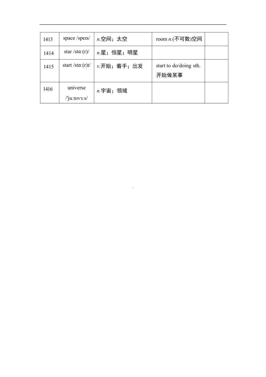 主题十六 宇宙探索和航天事业 外研版2024-2025学年辽宁省中考英语.doc_第2页