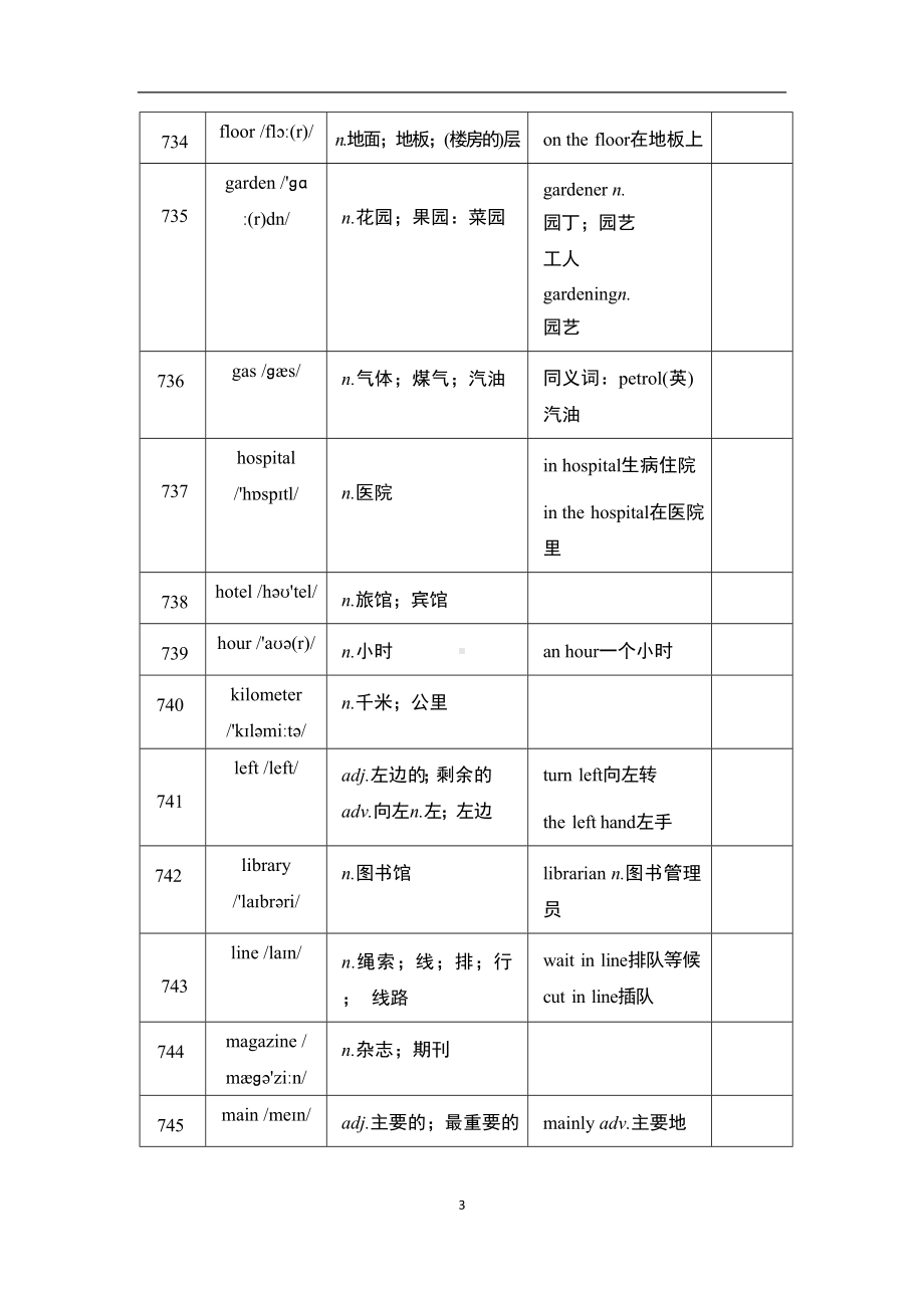 主题七 公共服务与游览体验 外研版2024-2025学年辽宁省中考英语.doc_第3页