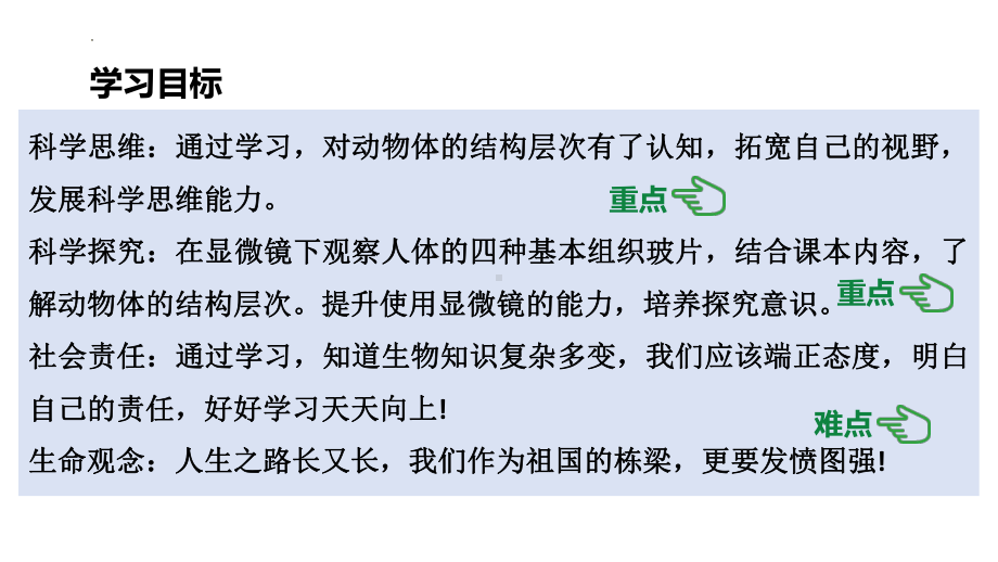 1.3.2动物体的结构层次ppt课件（ppt） -2024新人教版七年级上册《生物》.pptx_第2页