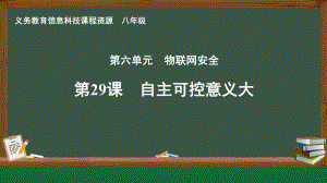 第29课 自主可控意义大　课件ppt-2024新人教版八年级全一册《信息科技》.pptx