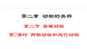 2.2.2 两栖动物和爬行动物 第2课时 ppt课件（ppt）-2024新人教版七年级上册《生物》.pptx