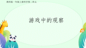 2 .3 .游戏中的观察 ppt课件-2024新一年级上册科学（教科版）.pptx