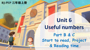 Unit 6 Useful numbers Part B&C 第6课时（ppt课件）-2024新人教PEP版三年级上册《英语》.ppt