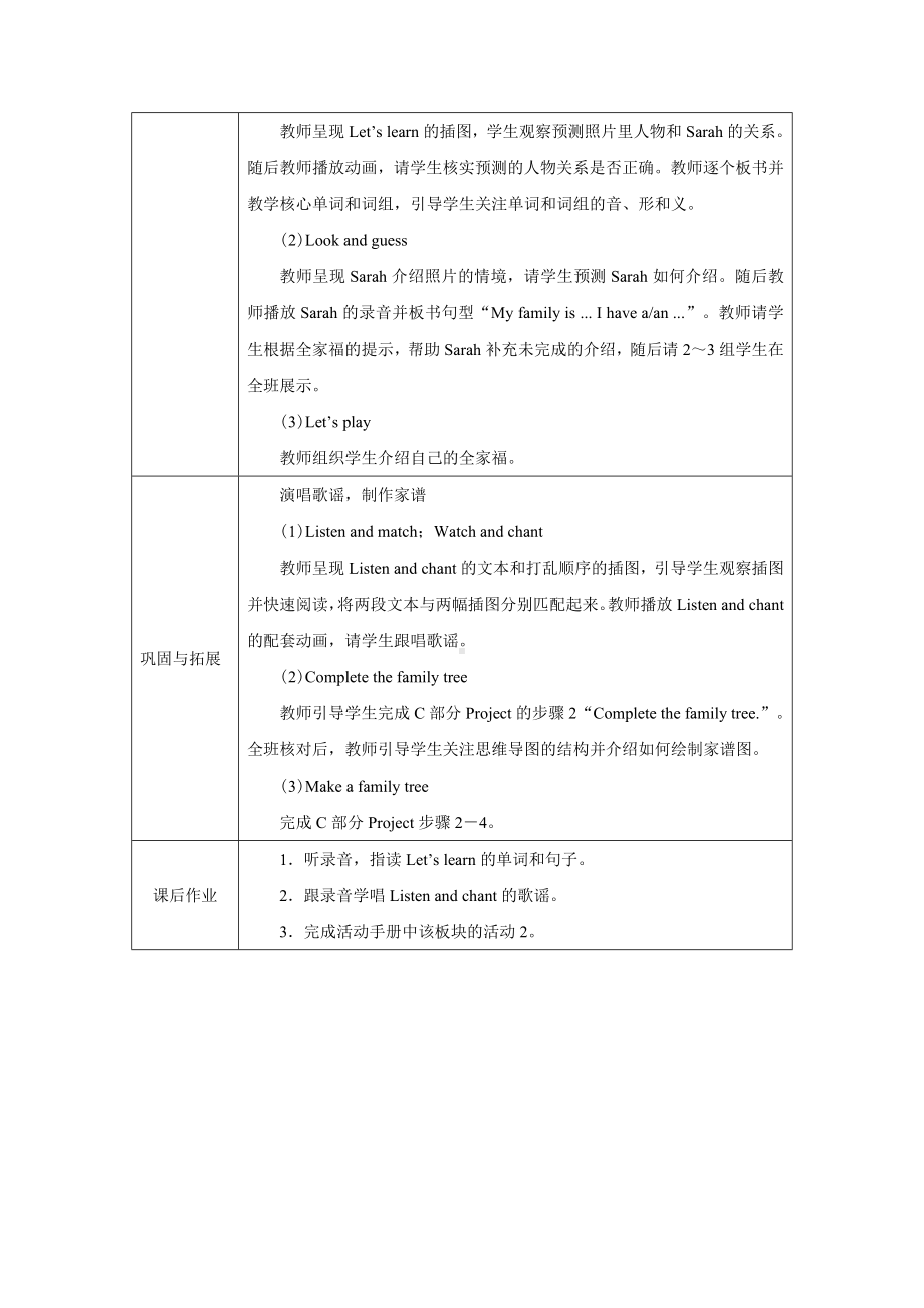 PEP三年级上英语Unit 2 Part B Let'slearn优质课教学设计.docx_第2页