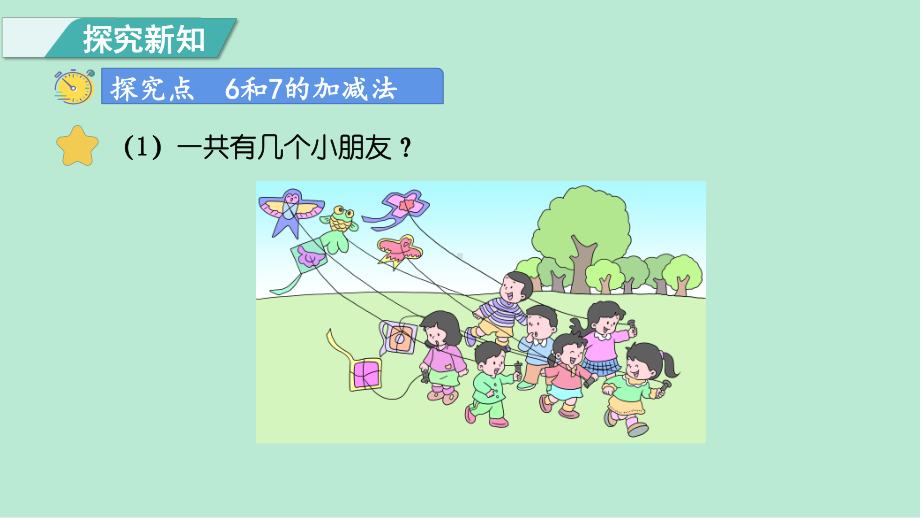 1.2.4 10以内的加减 第4课时 6和7的加减法ppt课件(共15张PPT)-2024新冀教版一年级上册《数学》.pptx_第3页