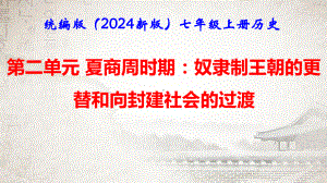 统编版（2024新版）七年级上册历史第二单元 夏商周时期：复习课件.pptx