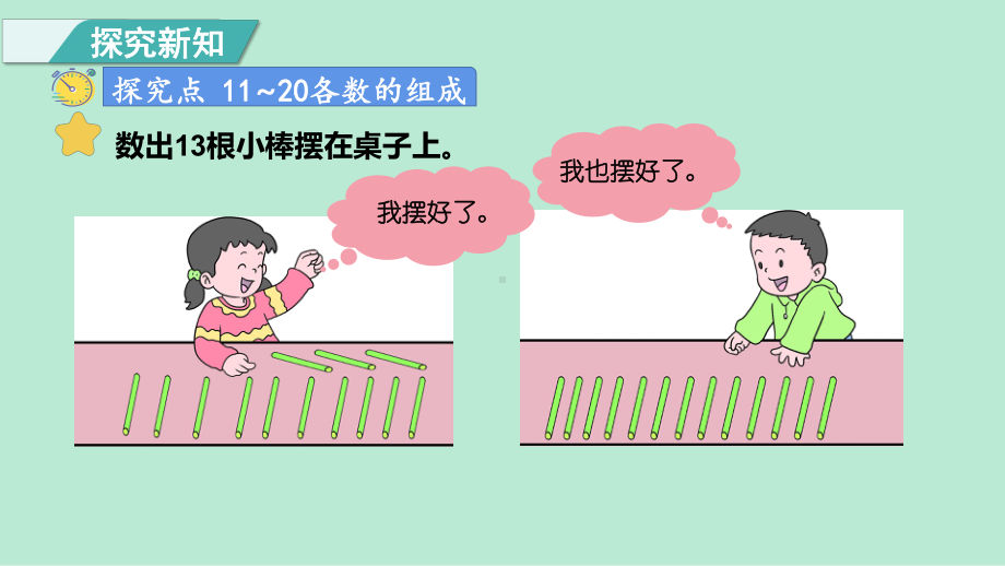 3.1.2 数的认识 11~20各数的组成(ppt课件)(共17张PPT)-2024新冀教版一年级上册《数学》.pptx_第3页