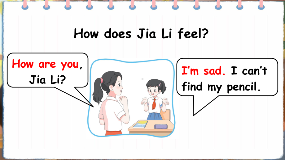 Unit 1 How do we feel？第3课时 Grammar in use （ppt课件） (共26张PPT)-2024新沪教版（三起）三年级上册《英语》.pptx_第3页