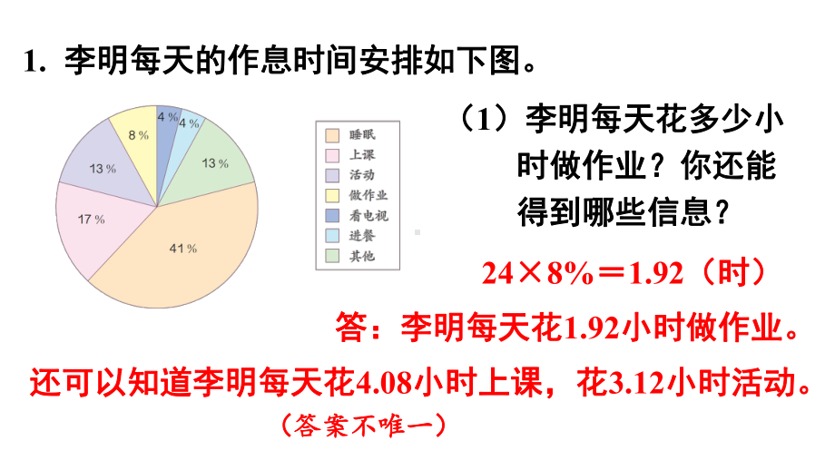 2024年新人教版六年级数学上册《教材练习21练习二十一 附答案》教学课件.pptx_第3页