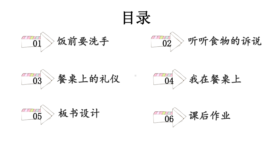 小学道德与法治新部编版一年级上册第三单元第10课《吃饭有讲究》教学课件（2024秋）.pptx_第3页