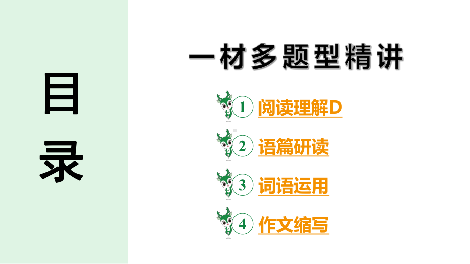 2024 河北英语中考备考重难专题：一材多题型精讲（阅读理解D、词语运用、作文）（课件】.pptx_第3页