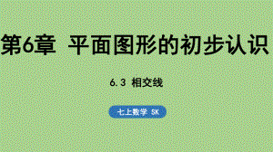 6.3 相交线（课件）苏科版（2024）数学七年级上册.pptx