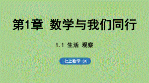 1.1 生活 观察（课件）苏科版（2024）数学七年级上册.pptx