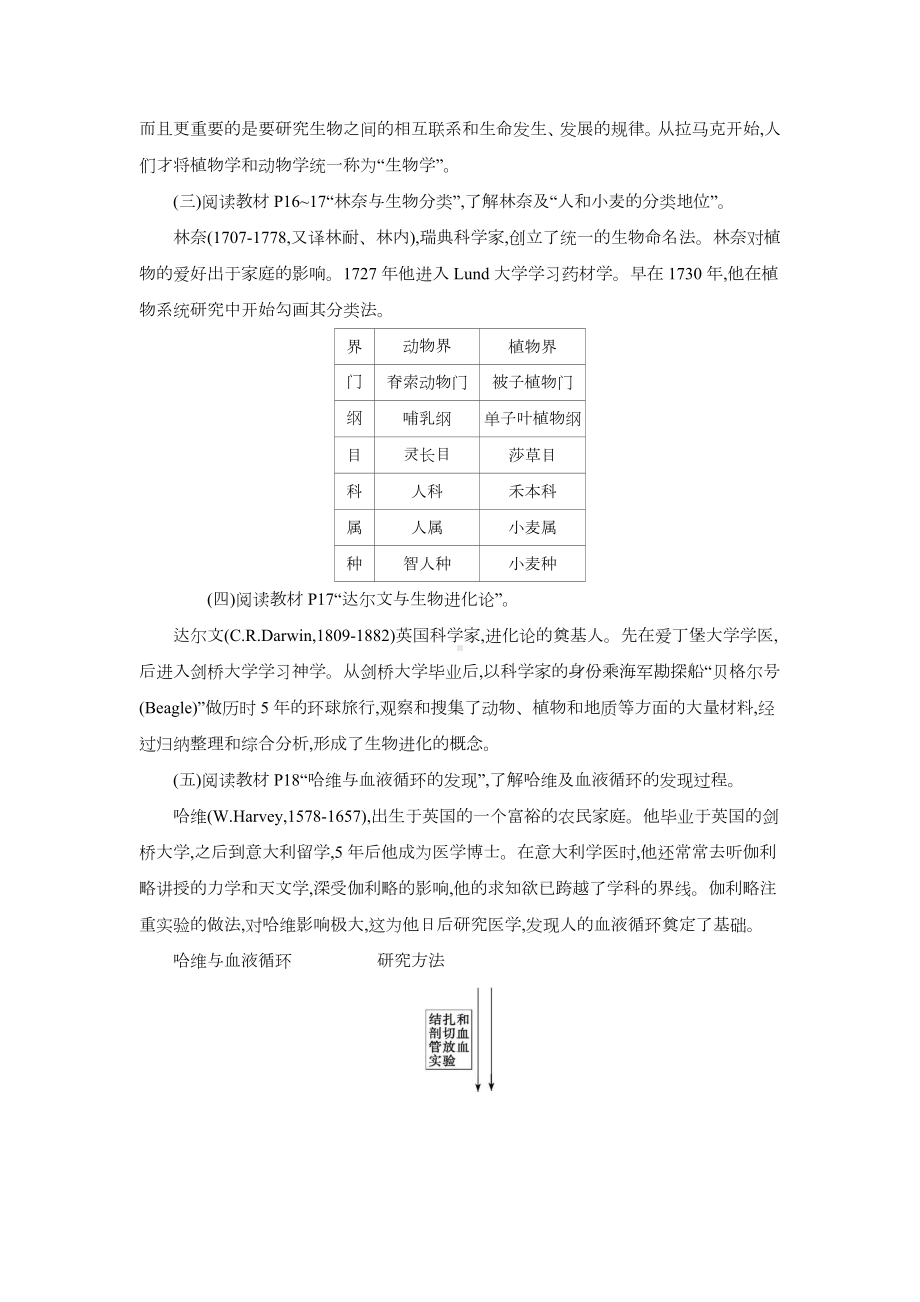 1.2 生物学是探索生命的科学教案-2024新北师大版七年级上册《生物》.docx_第2页