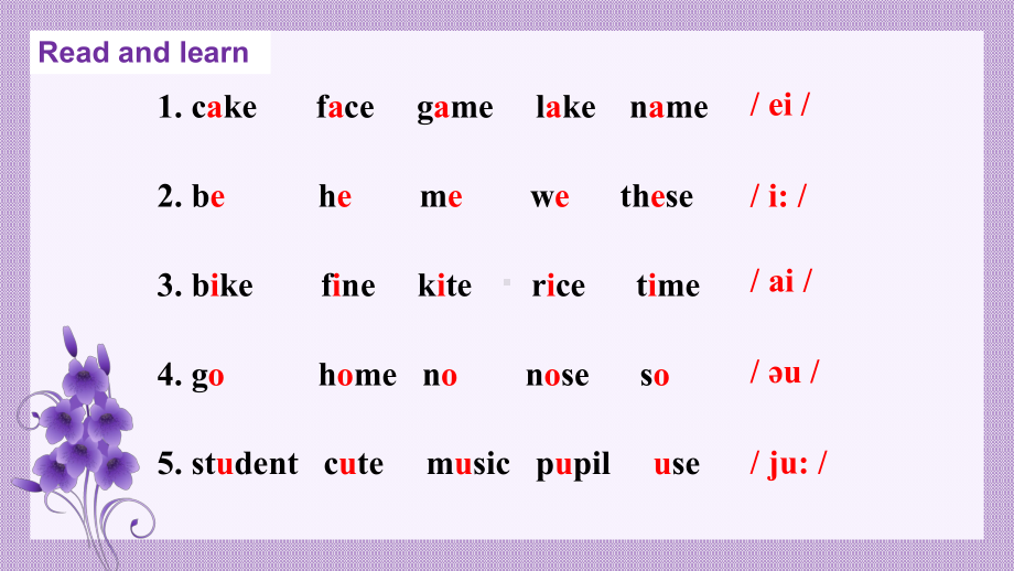 Unit2 Pronunciation & Integration 1（ppt课件）-2024新牛津译林版七年级上册《英语》.pptx_第2页