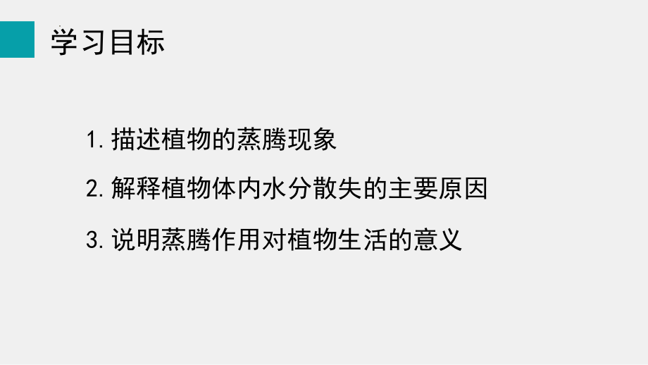 4.5蒸腾作用ppt课件-2024新北师大版七年级上册《生物》.pptx_第3页