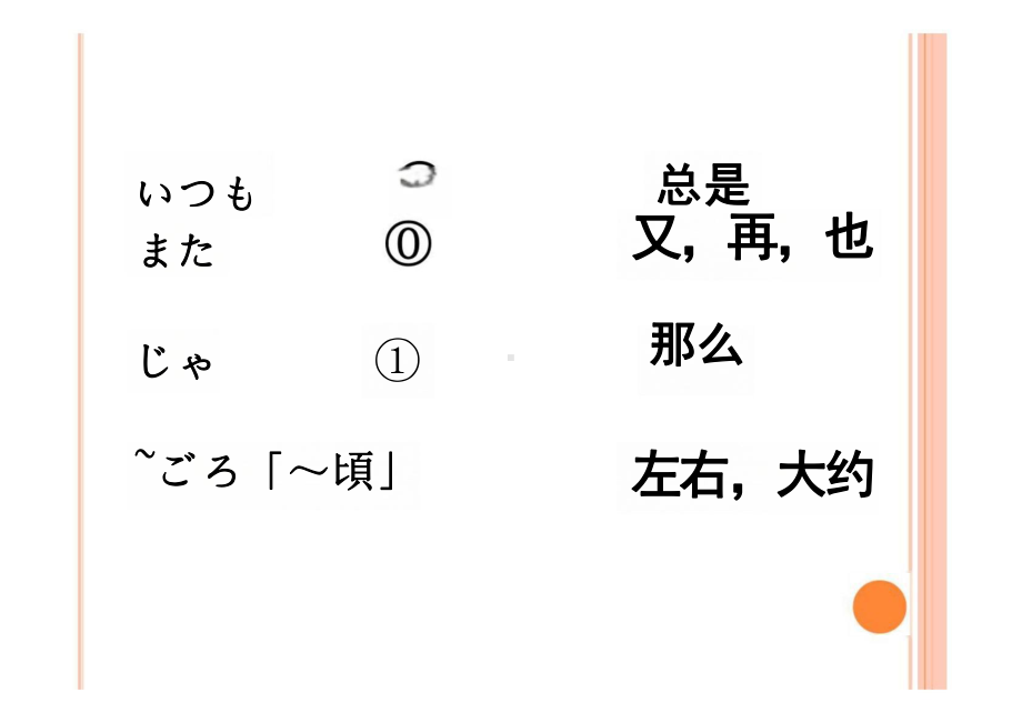 第九课 わたしの1日 重点单词语法（ppt课件）-2024新人教版《初中日语》必修第三册.pptx_第3页