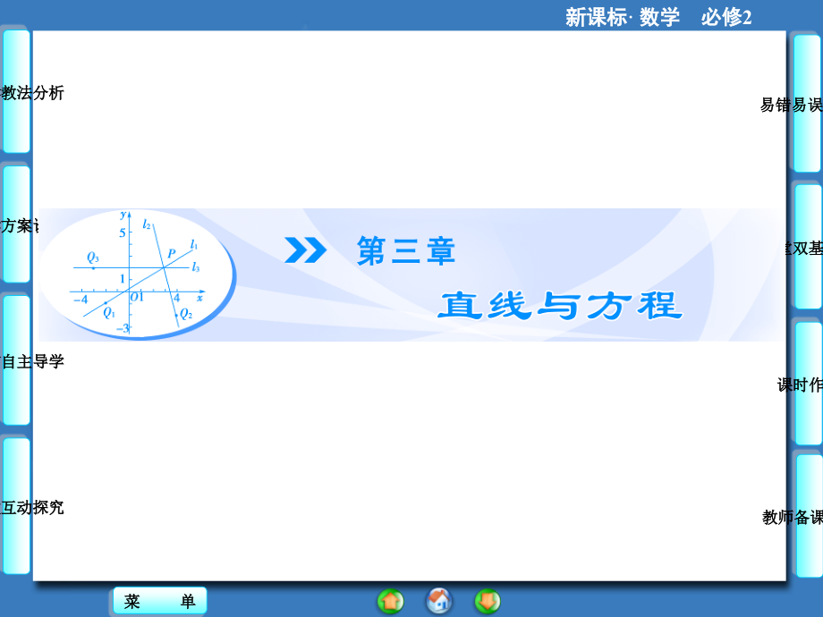 （课堂新坐标同步教学参考）2013-2014学年人教新课标高中数学必修二（配套课件+课时训练+教师用书）第三章　直线与方程（13份）.rar