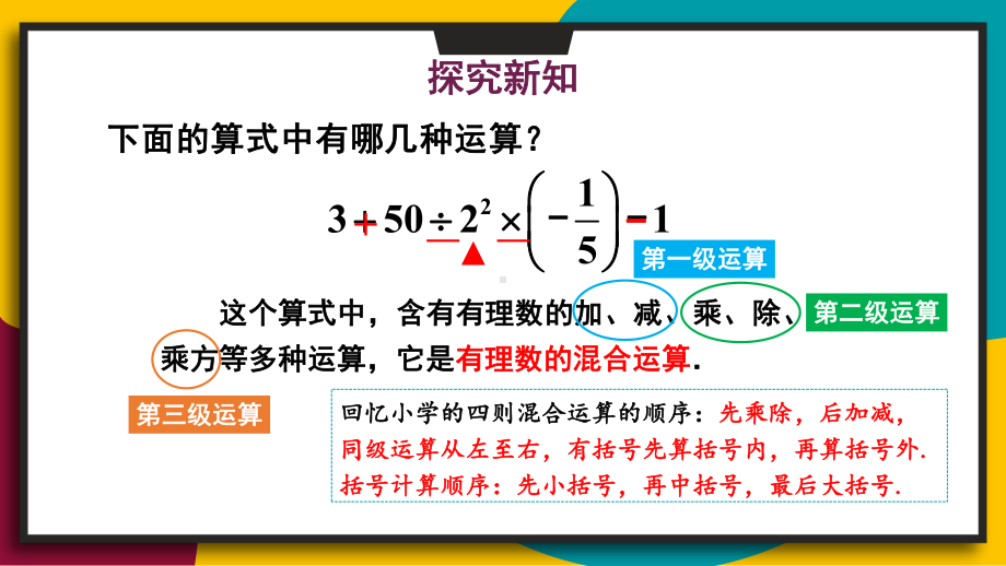 1.12 有理数的混合运算（课件）华东师大版（2024）数学七年级上册.pptx_第3页