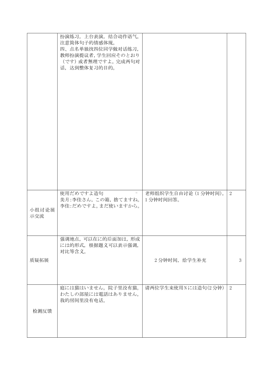 第16课 ねずみの相談 会话教案-2024新人教版《初中日语》必修第一册.docx_第2页