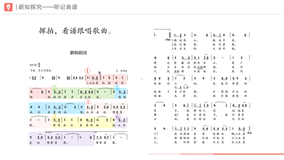 2024新人教版（简谱）七年级上册《音乐》第一单元　生活中的音乐学习项目三 学习乐谱记录你的音乐生活（一）ppt课件.pptx_第3页