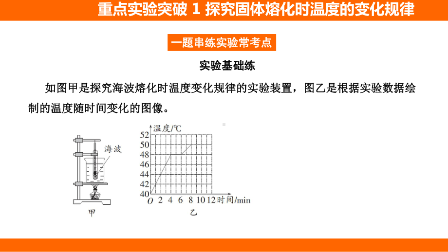 12.3探究固体熔化时温度的变化规律 考点梳理（课件）沪科版物理九年级全一册.pptx_第3页