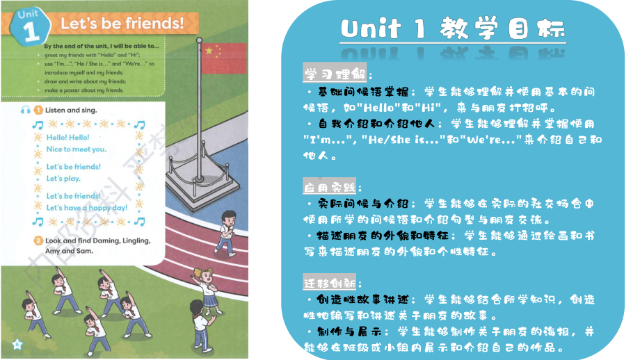 Unit 1 Let's be friends 语篇研读（ppt课件）-2024新外研版（三起）三年级上册《英语》.pptx_第1页