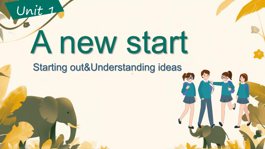 Unit onestarting out~ understanding ideas（ppt课件）-2024新外研版七年级上册《英语》.pptx_第1页