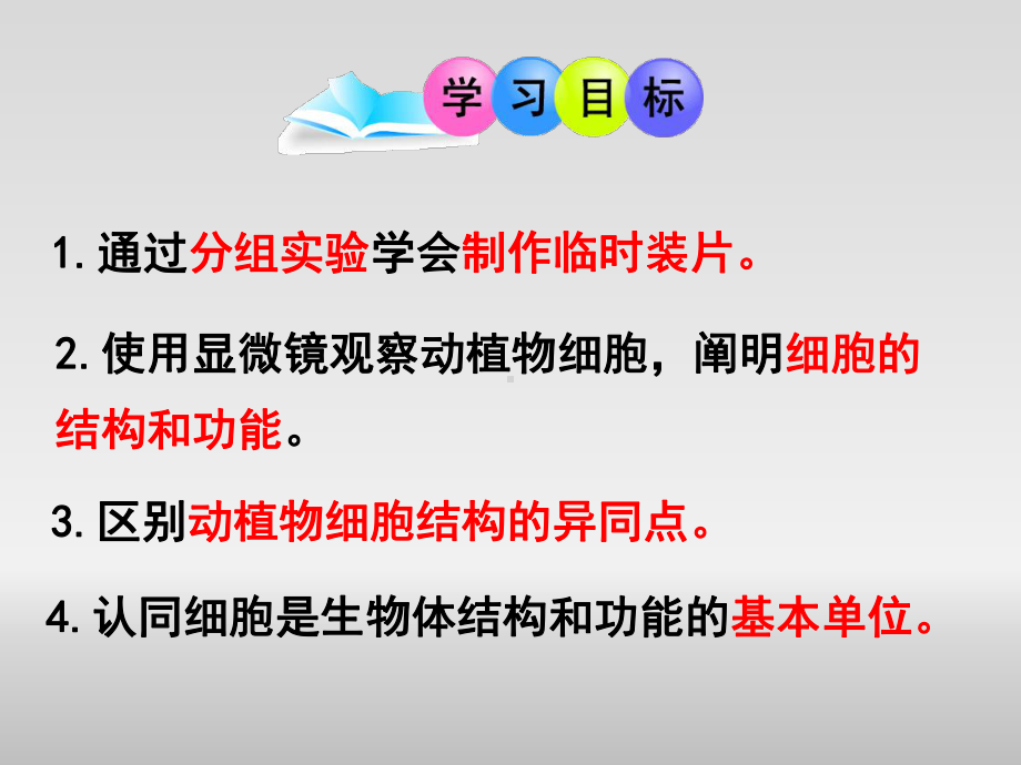 1.2.1细胞是生物体结构和功能的基本单位ppt课件-2024新济南版七年级上册《生物》.pptx_第3页