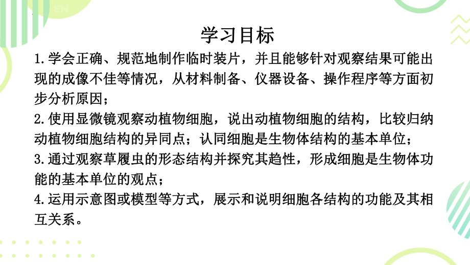 1.2.1细胞是生物体结构和功能的基本单位ppt课件 -2024新济南版七年级上册《生物》.pptx_第3页