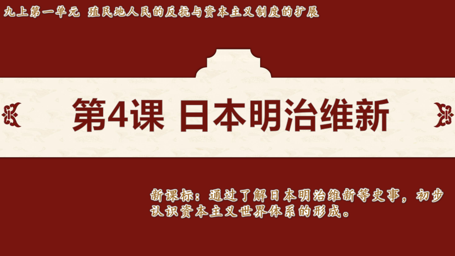 第4课 日本明治维新课件 2024-2025学年度统编版历史九年级下册.pptx_第2页