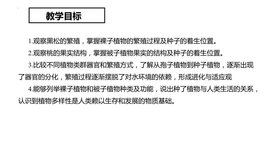 2.1.2裸子植物和被子植物能用种子繁殖后代ppt课件 -2024新济南版七年级上册《生物》.pptx_第2页