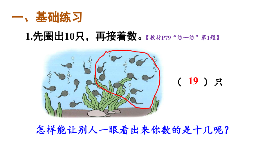 小学数学新人教版一年级上册第四单元《11~20的认识》第5课时教学课件3（2024秋）.pptx_第2页