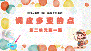 调皮多变的点（ppt课件）-2024新苏少版一年级上册《美术》.pptx