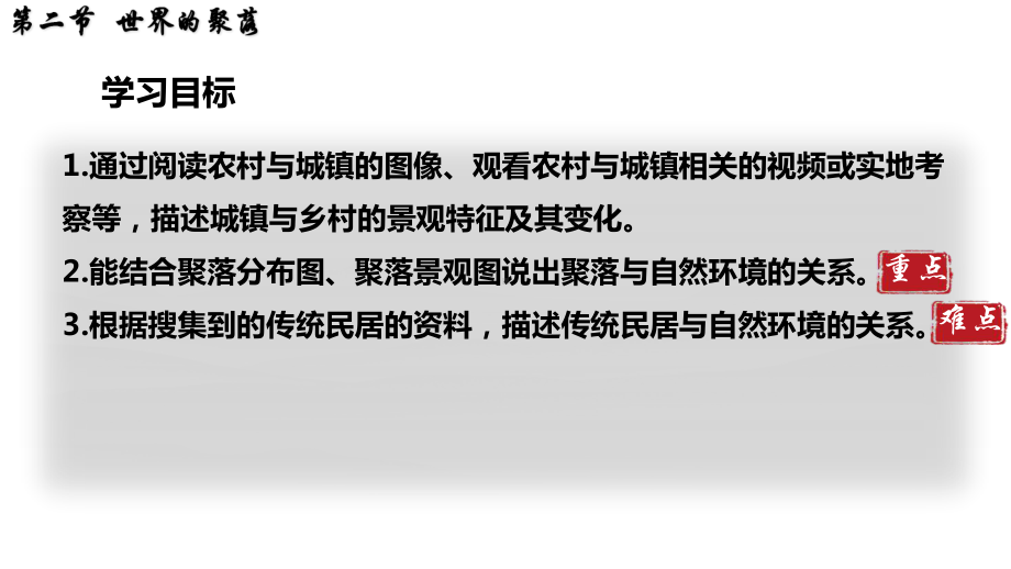 4.2 世界的聚落（ppt课件36张）-2024新湘教版七年级上册《地理》.pptx_第2页